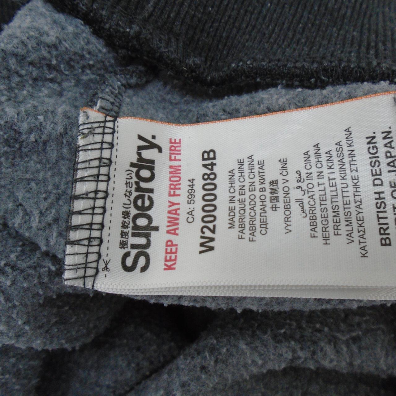 Superdry Kapuzenpullover für Damen. Grau. XL. Gebraucht. Gut