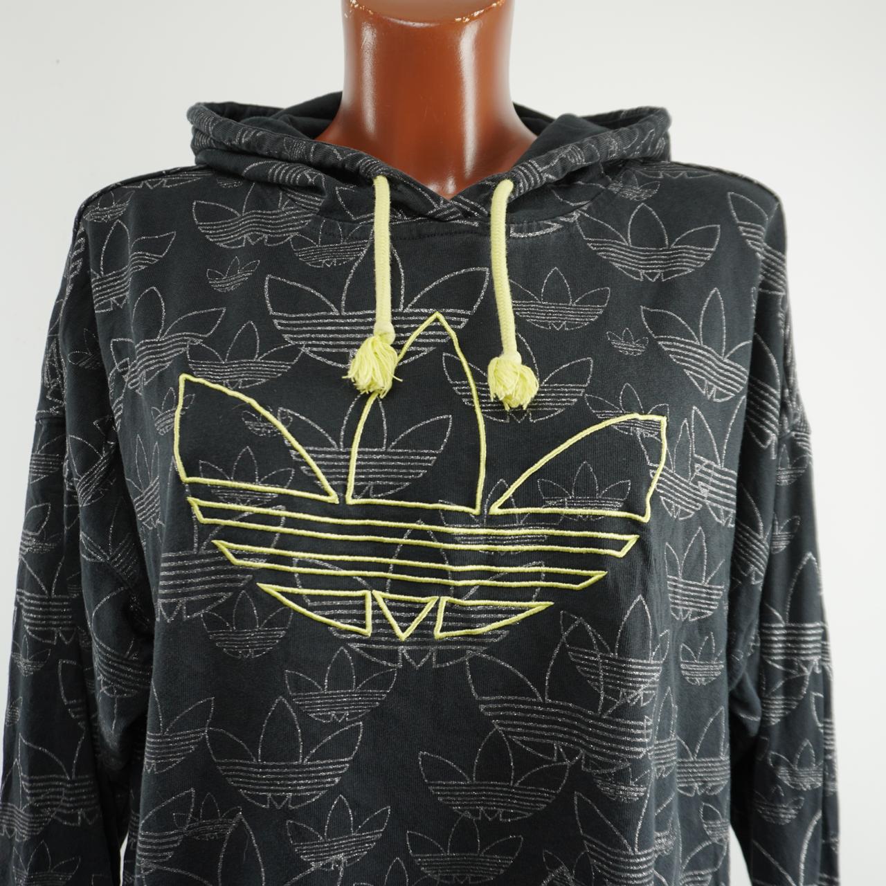 Women's Hoodie Adidas. Black. XXL. Used. Good