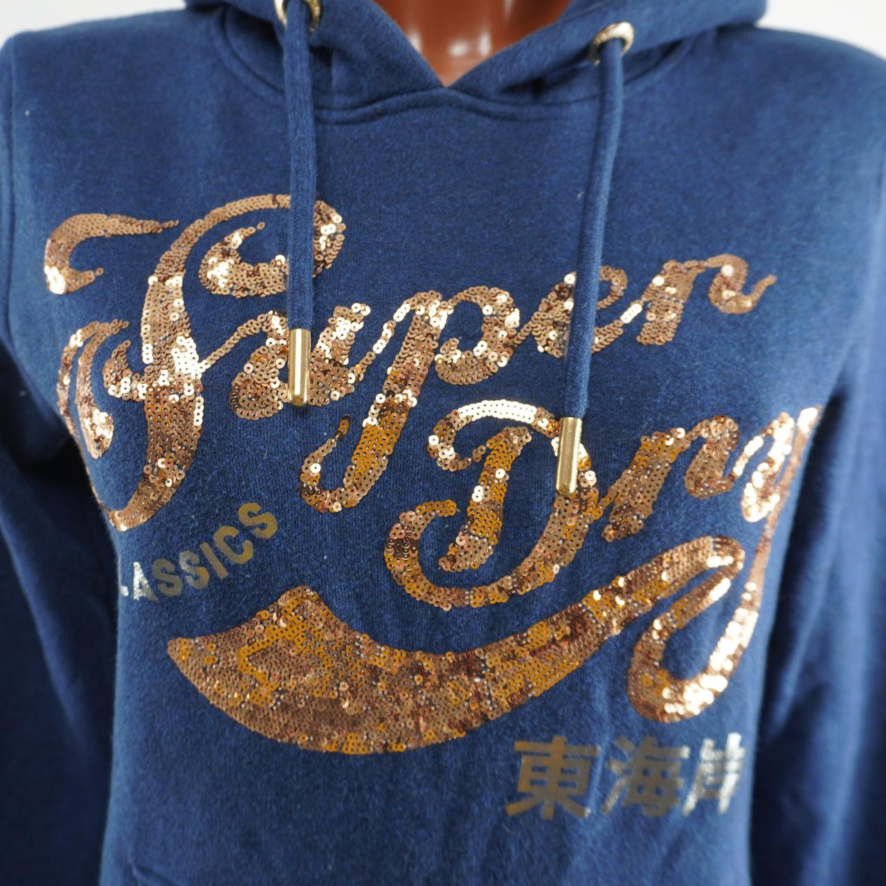 Women's Hoodie Superdry. Dark blue. M. Used. Good