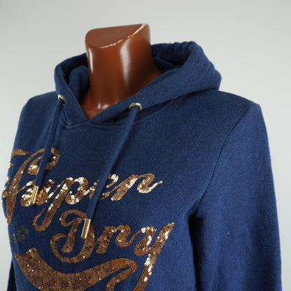 Women's Hoodie Superdry. Dark blue. M. Used. Good