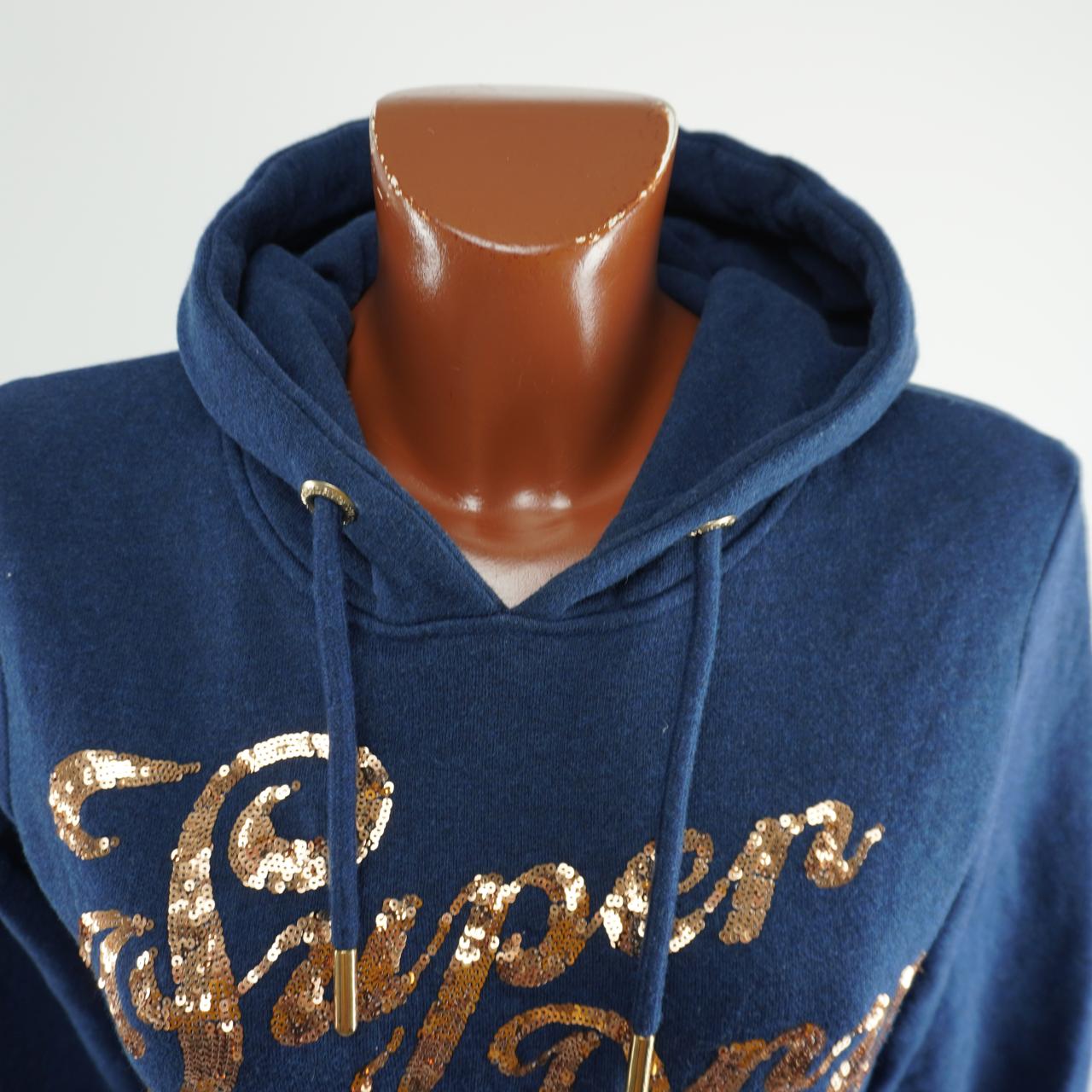 Women's Hoodie Superdry. Dark blue. M. Used. Good