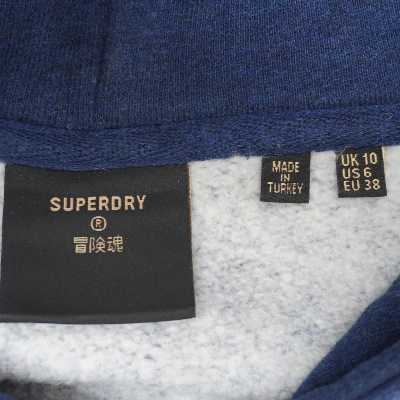 Women's Hoodie Superdry. Dark blue. M. Used. Good