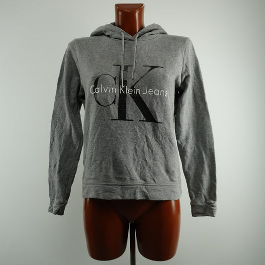 Women's Hoodie Calvin Klein. Grey. S. Used. Good