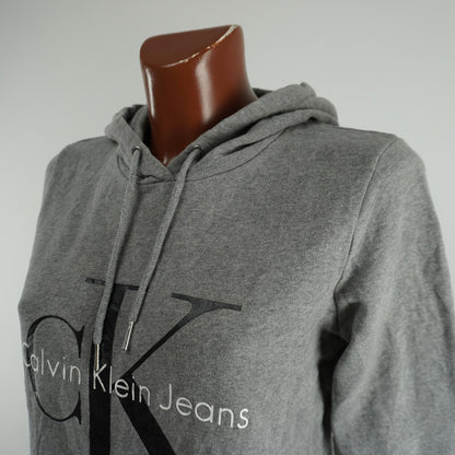 Women's Hoodie Calvin Klein. Grey. S. Used. Good