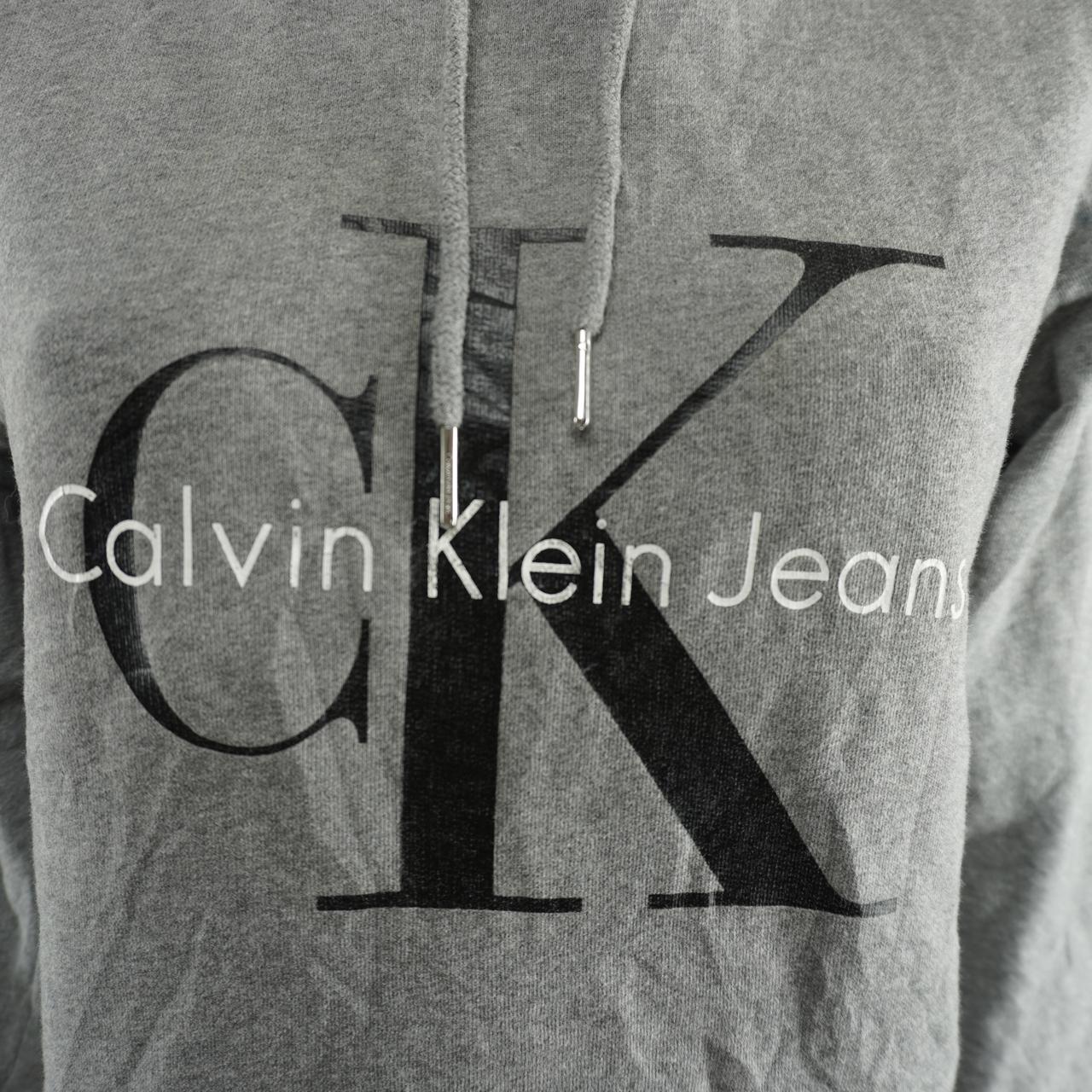 Women's Hoodie Calvin Klein. Grey. S. Used. Good