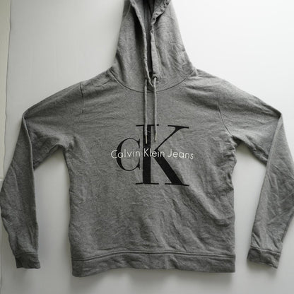 Women's Hoodie Calvin Klein. Grey. S. Used. Good