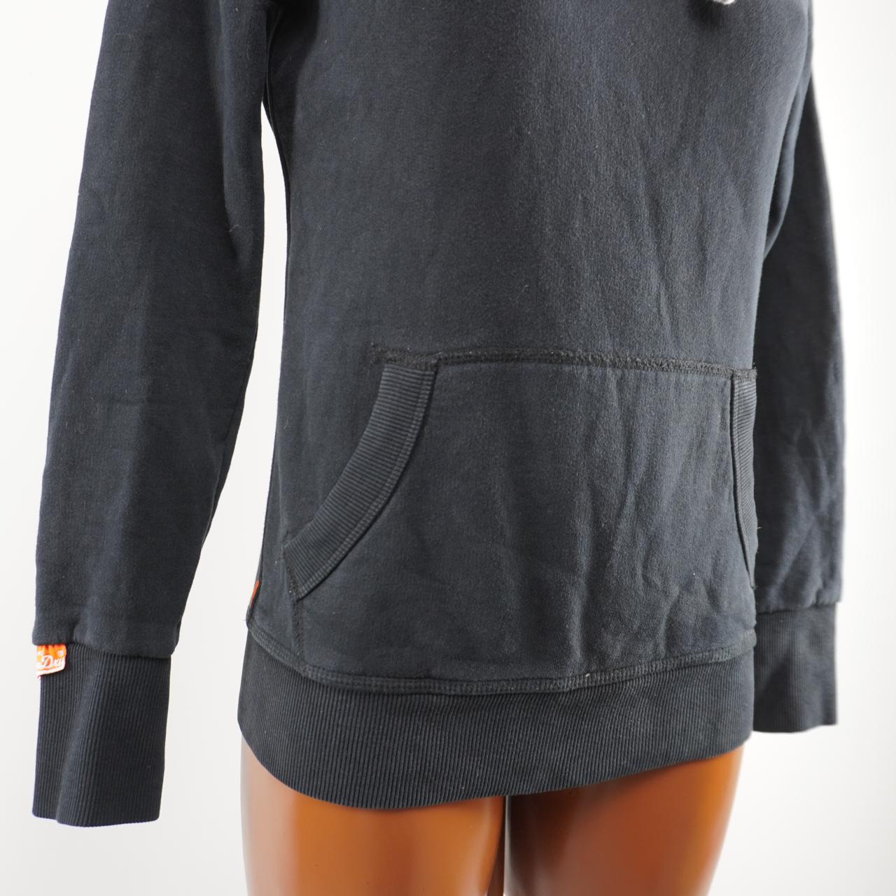 Women's Hoodie Superdry. Black. XS. Used. Good