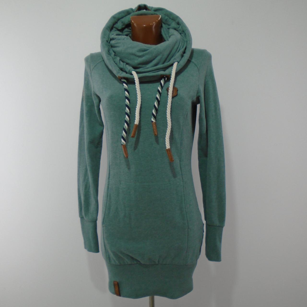 Women's Hoodie Dress Naketano. Green. S. Used. Good