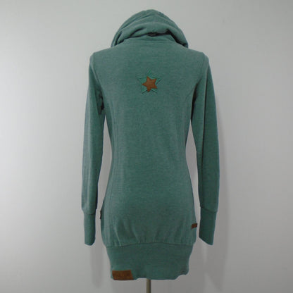 Women's Hoodie Dress Naketano. Green. S. Used. Good