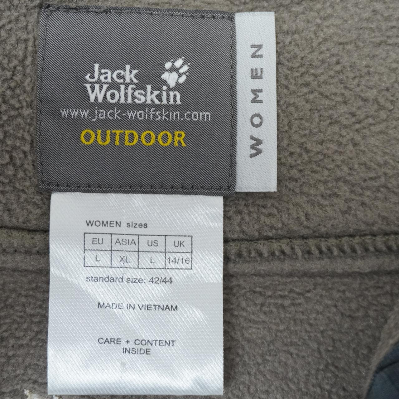 Women's Jacket Jack Wolfskin. Grey. L. Used. Good