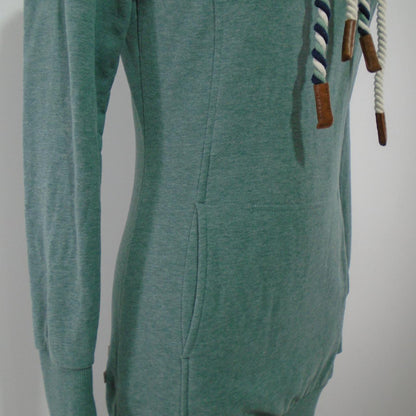 Women's Hoodie Dress Naketano. Green. S. Used. Good