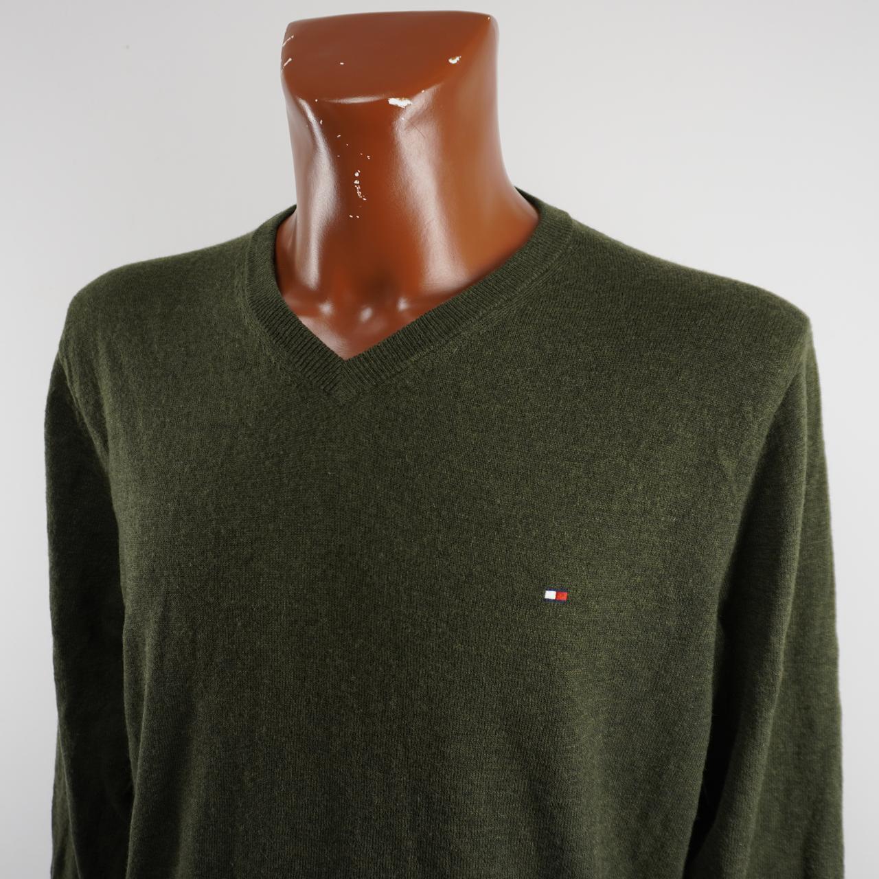 Men's Sweater Tommy Hilfiger. Khaki. XL. Used. Good