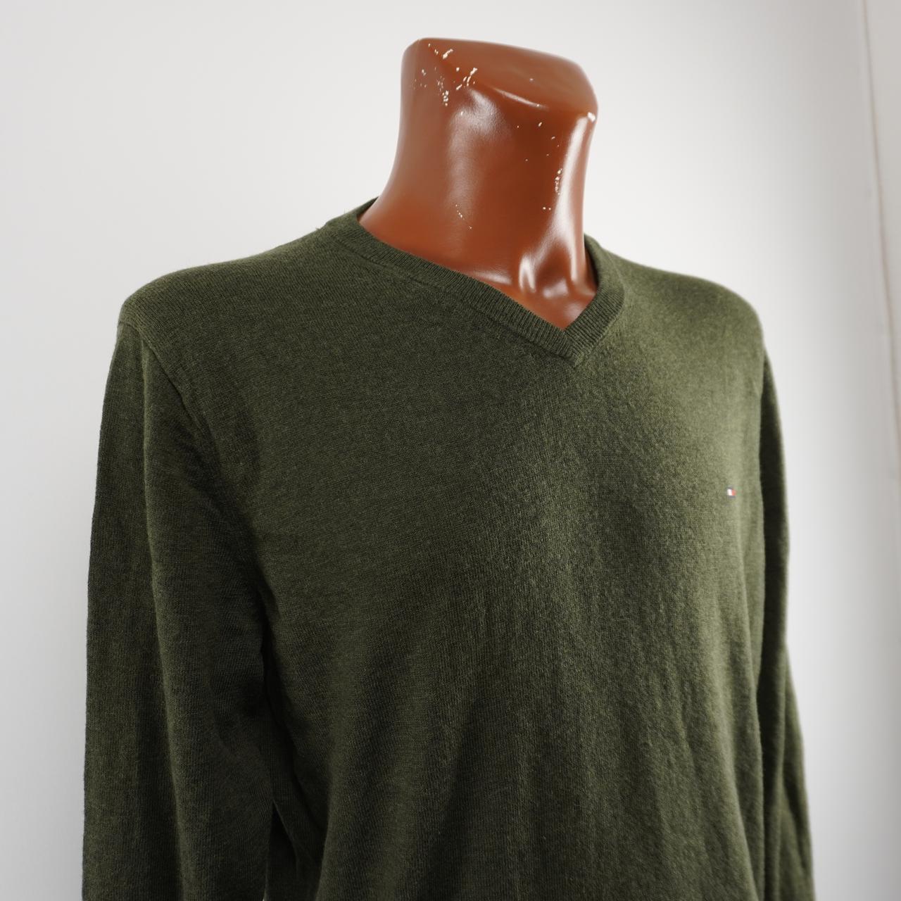 Men's Sweater Tommy Hilfiger. Khaki. XL. Used. Good