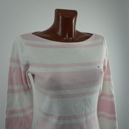 Women's Sweater Tommy Hilfiger. White. M. Used. Good