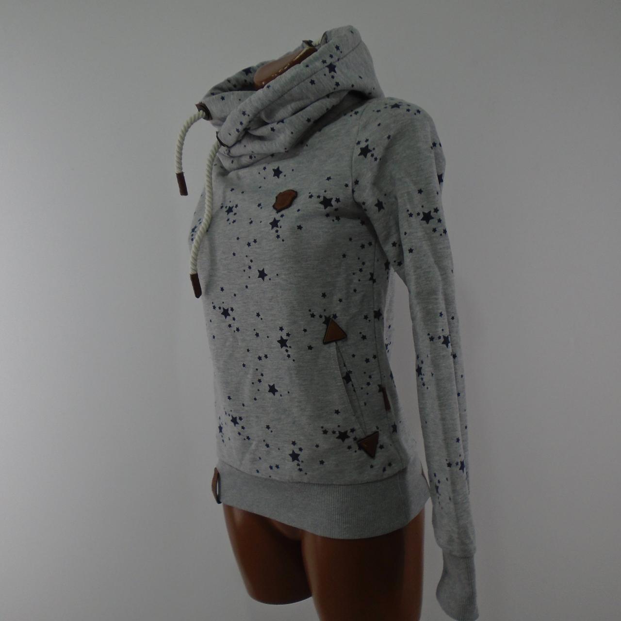 Women's Hoodie Naketano. Grey. S. Used. Good