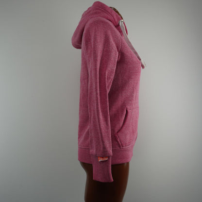 Women's Hoodie Superdry. Pink. XS. Used. Good