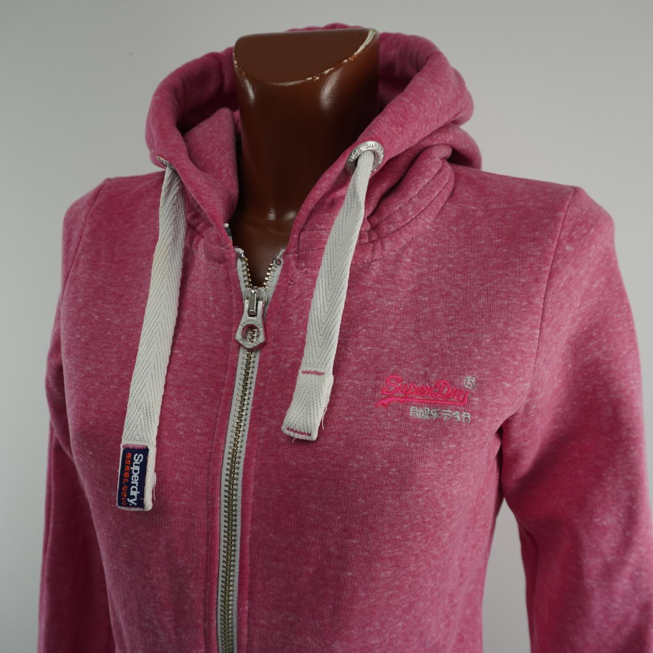 Women's Hoodie Superdry. Pink. XS. Used. Good