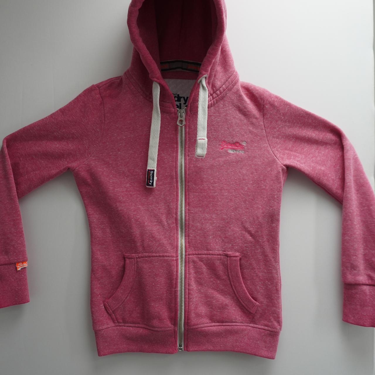 Women's Hoodie Superdry. Pink. XS. Used. Good