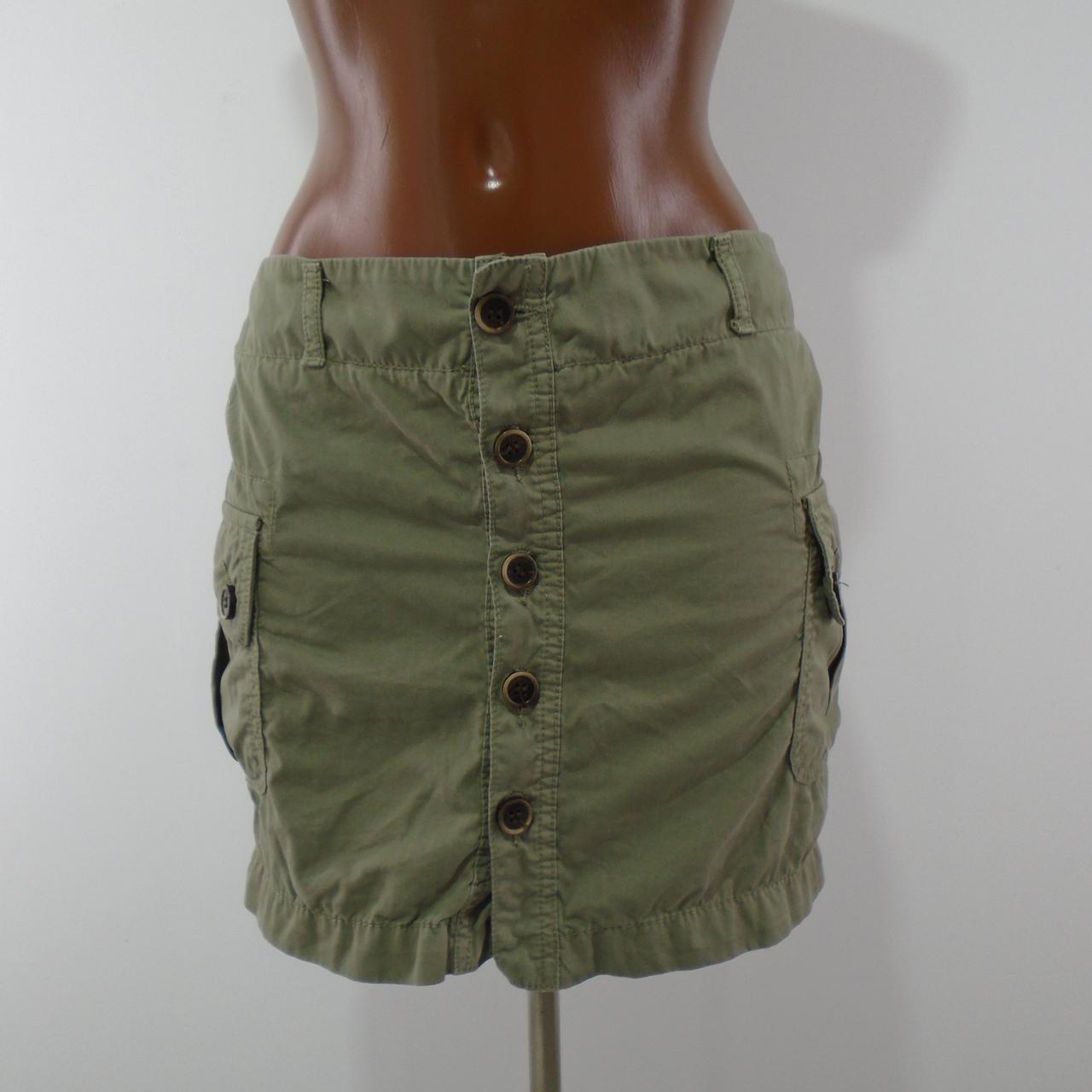 Women's Skirt Zara. Khaki. S. Used. Good