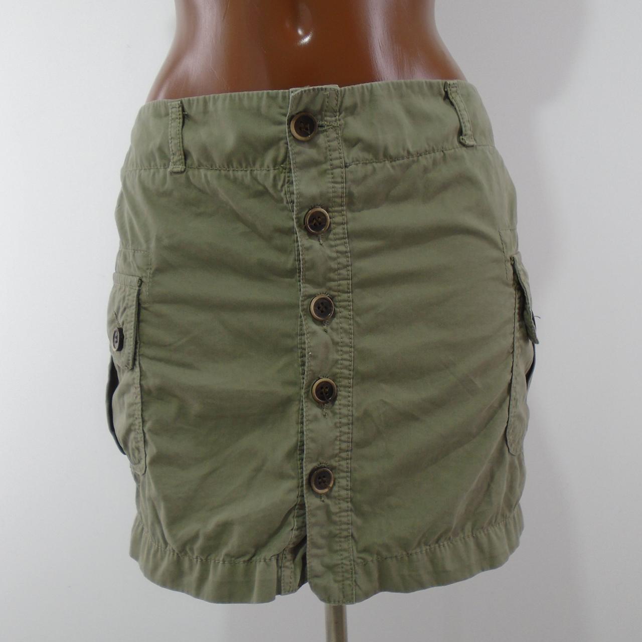 Women's Skirt Zara. Khaki. S. Used. Good