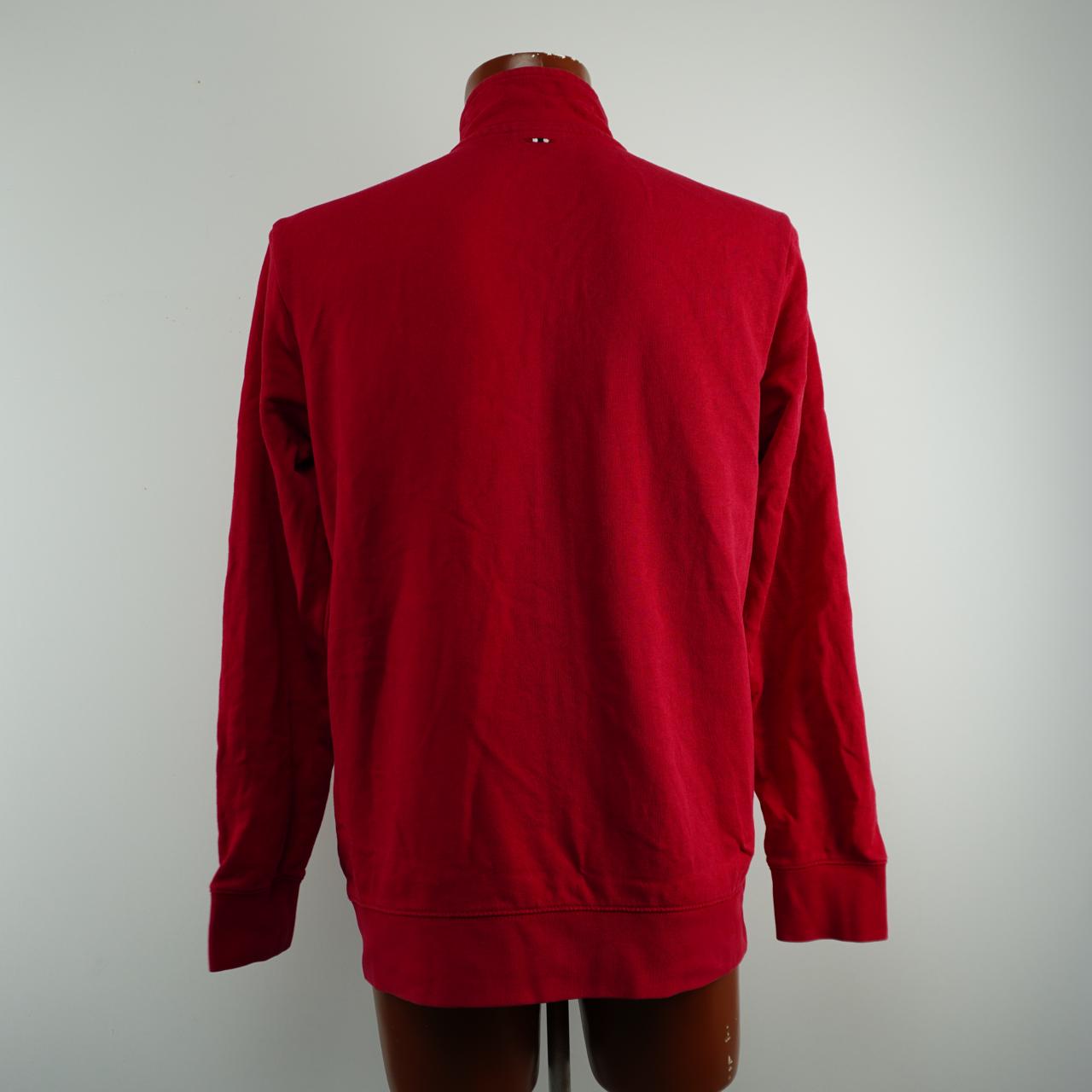 Men's Sweatshirt Napapijre. Red. L. Used. Good