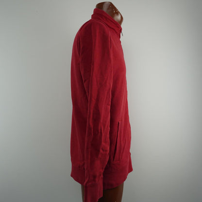 Men's Sweatshirt Napapijre. Red. L. Used. Good