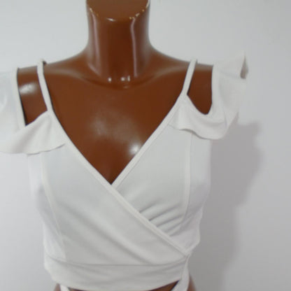 Women's Tank Top Italy Moda. White. S. Used. Good