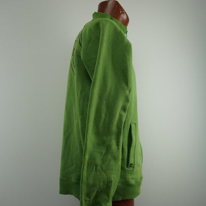 Sudadera Quiksikver para hombre. Verde. Talla L. Usada. Buena calidad