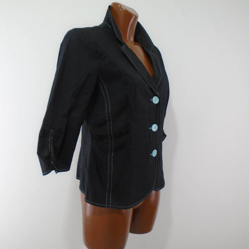 Detalle blazer Bexleys mujer negro talla L