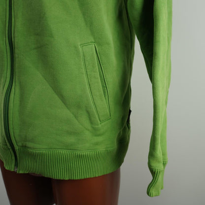 Men's Sweatshirt Quiksikver. Green. L. Used. Good