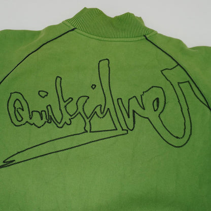 Men's Sweatshirt Quiksikver. Green. L. Used. Good