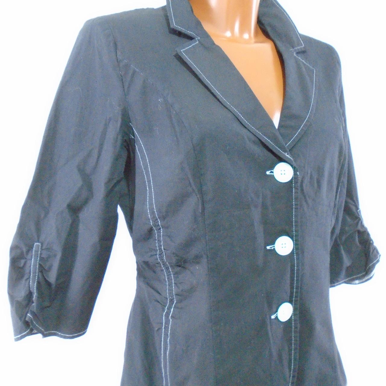 Blazer Bexleys para mujer, color negro, talla L, nuevo sin etiquetas