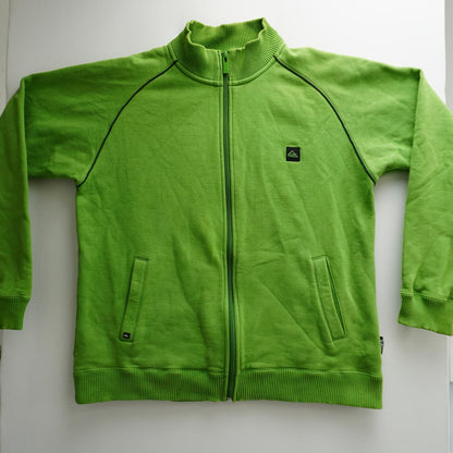 Sudadera Quiksikver para hombre. Verde. Talla L. Usada. Buena calidad