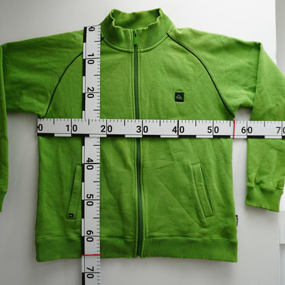 Sudadera Quiksikver para hombre. Verde. Talla L. Usada. Buena calidad