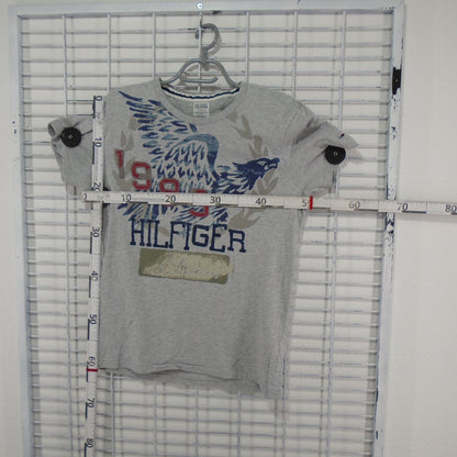 Camiseta Hombre Tommy Hilfiger. Gris. M. Usado. Muy bien