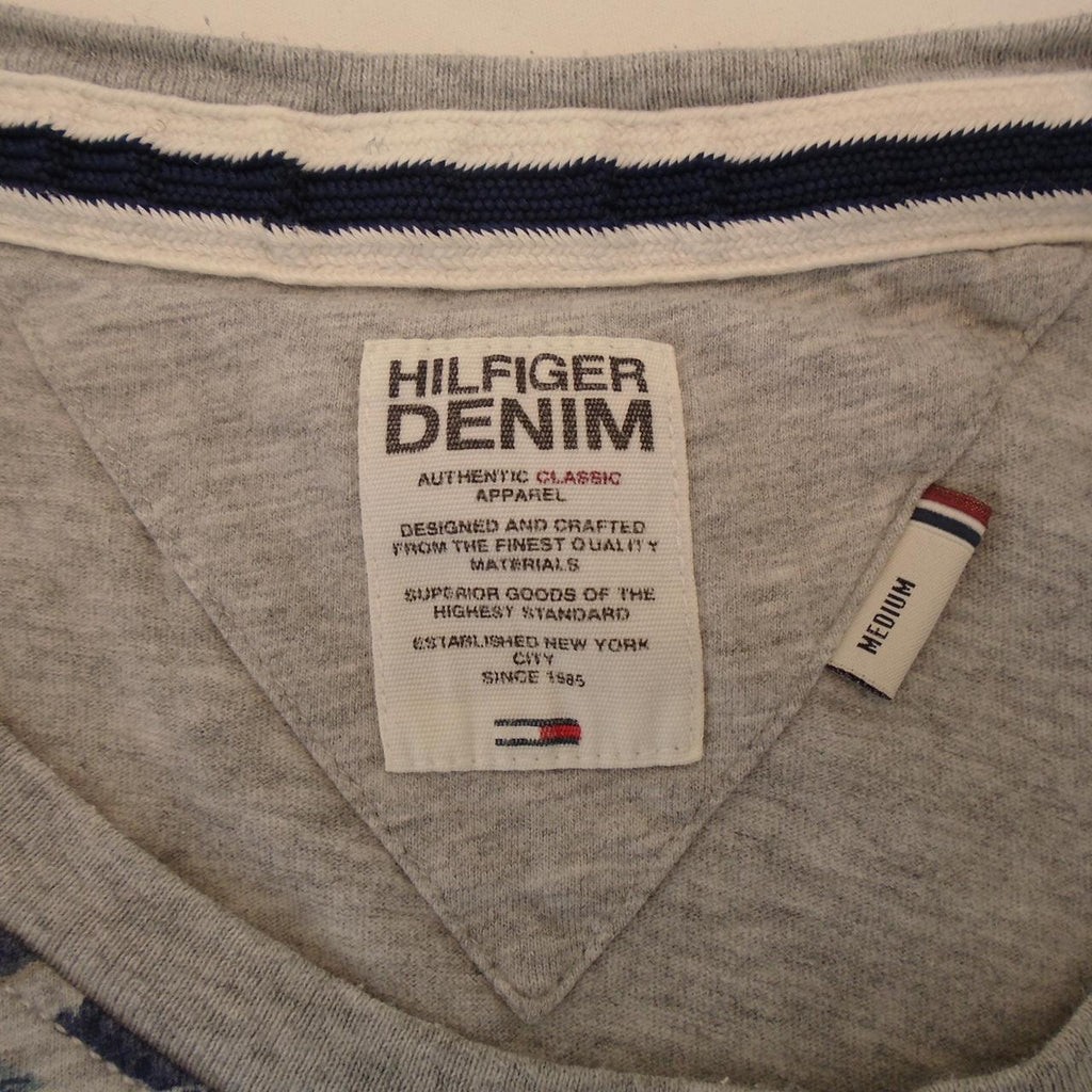 Men's T-Shirt Tommy Hilfiger. Grey. M. Used. Very good