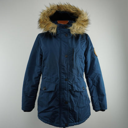 Women's Parka Superdry. Dark blue. L. Used. Good