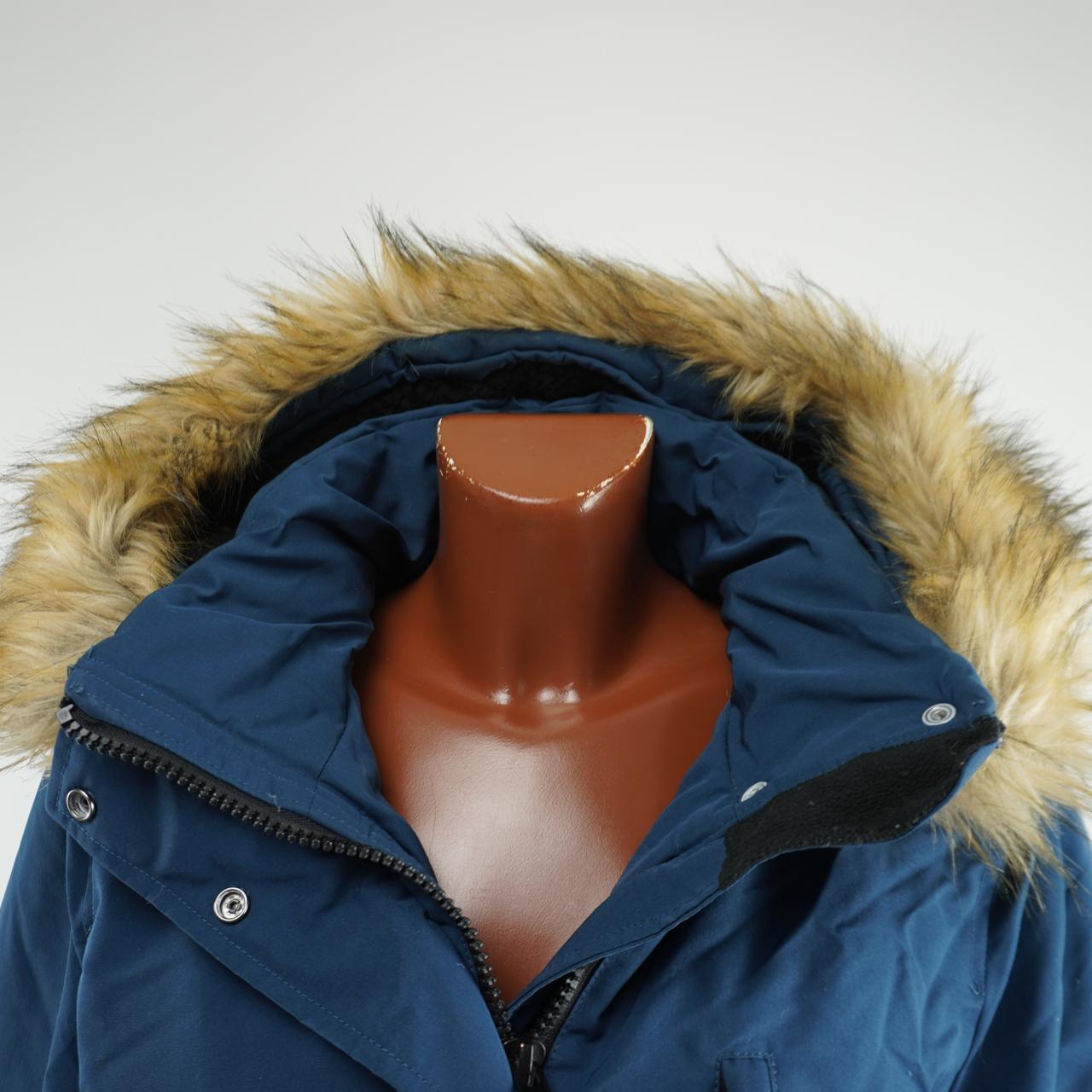 Women's Parka Superdry. Dark blue. L. Used. Good