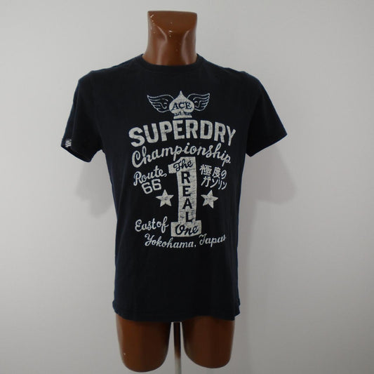 Men's T-Shirt Superdry. Black. L. Used. Very good