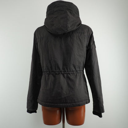 Parka de mujer Superdry. Gris. M. Usada. Satisfactoria