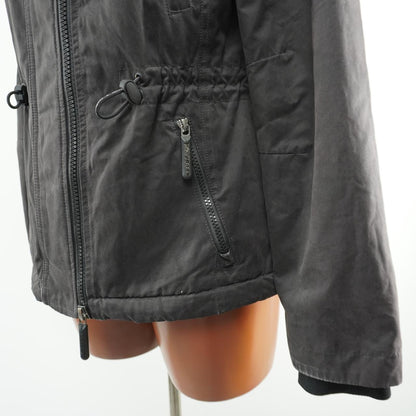 Parka de mujer Superdry. Gris. M. Usada. Satisfactoria