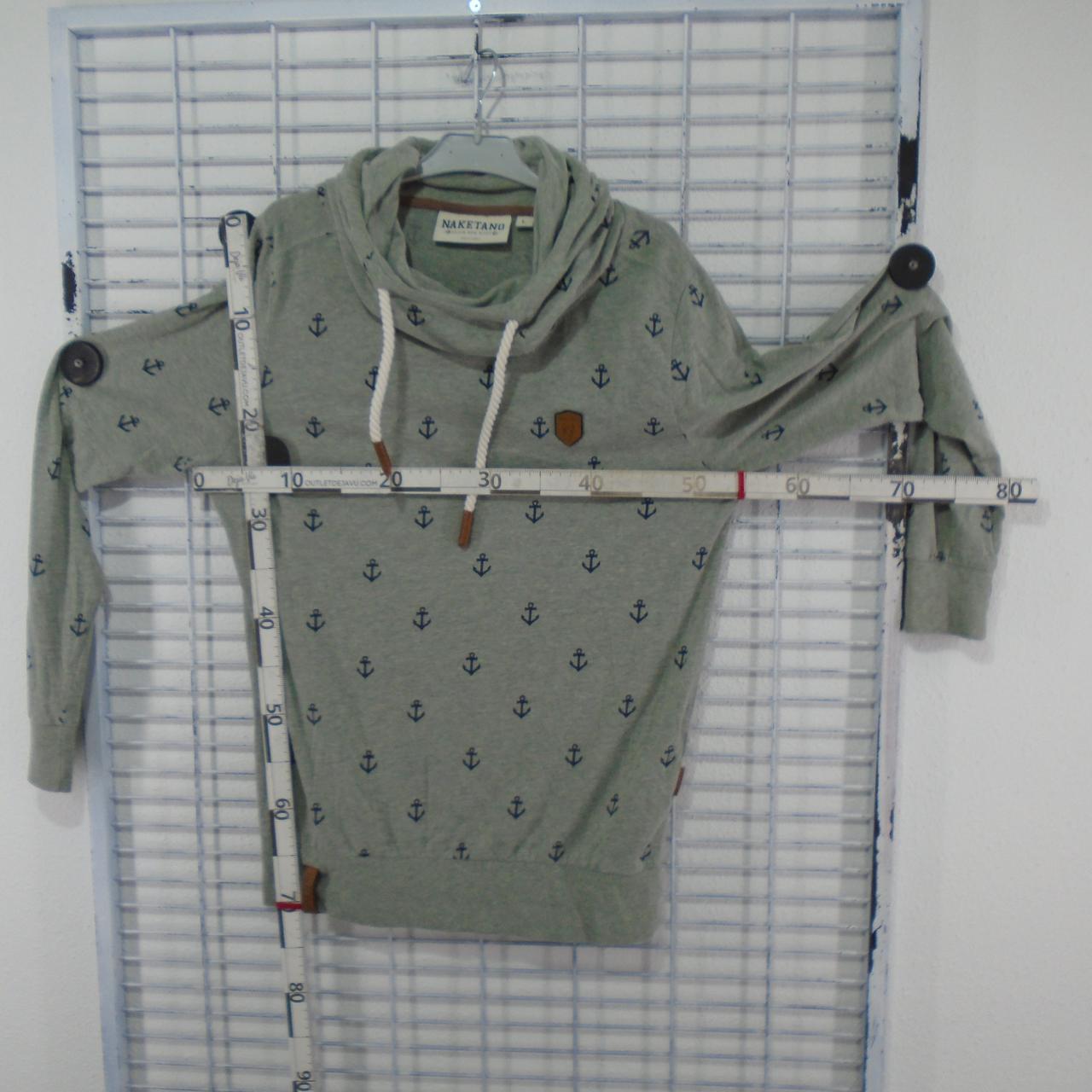 Women's Hoodie Naketano. Grey. L. Used. Good