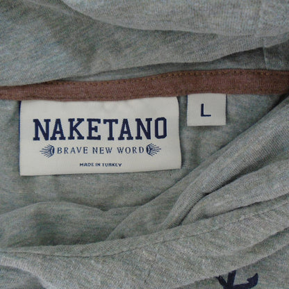 Sudadera Mujer Naketano. Gris. L.Usado. Bien