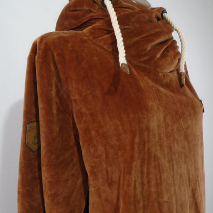 Women's Hoodie Naketano. Brown. XXL. Used. Good