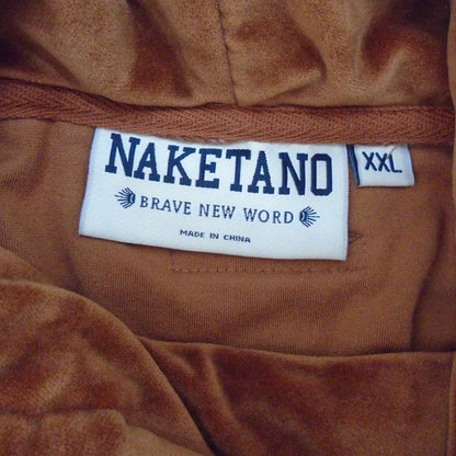 Women's Hoodie Naketano. Brown. XXL. Used. Good