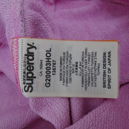 Sudadera con capucha para mujer Superdry. Rosa. S. Usado. Bien