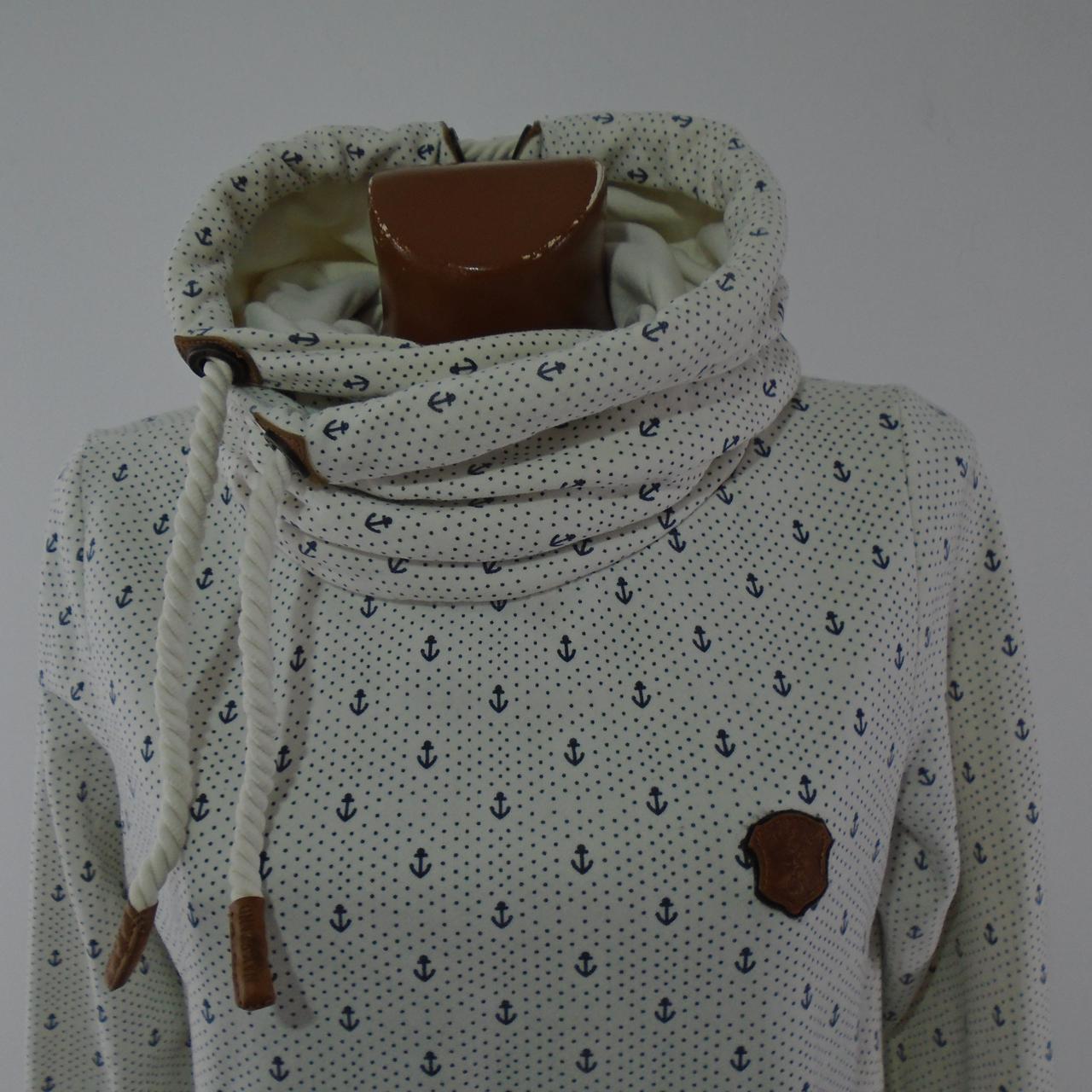 Women's Hoodie Naketano. White. L. Used. Good