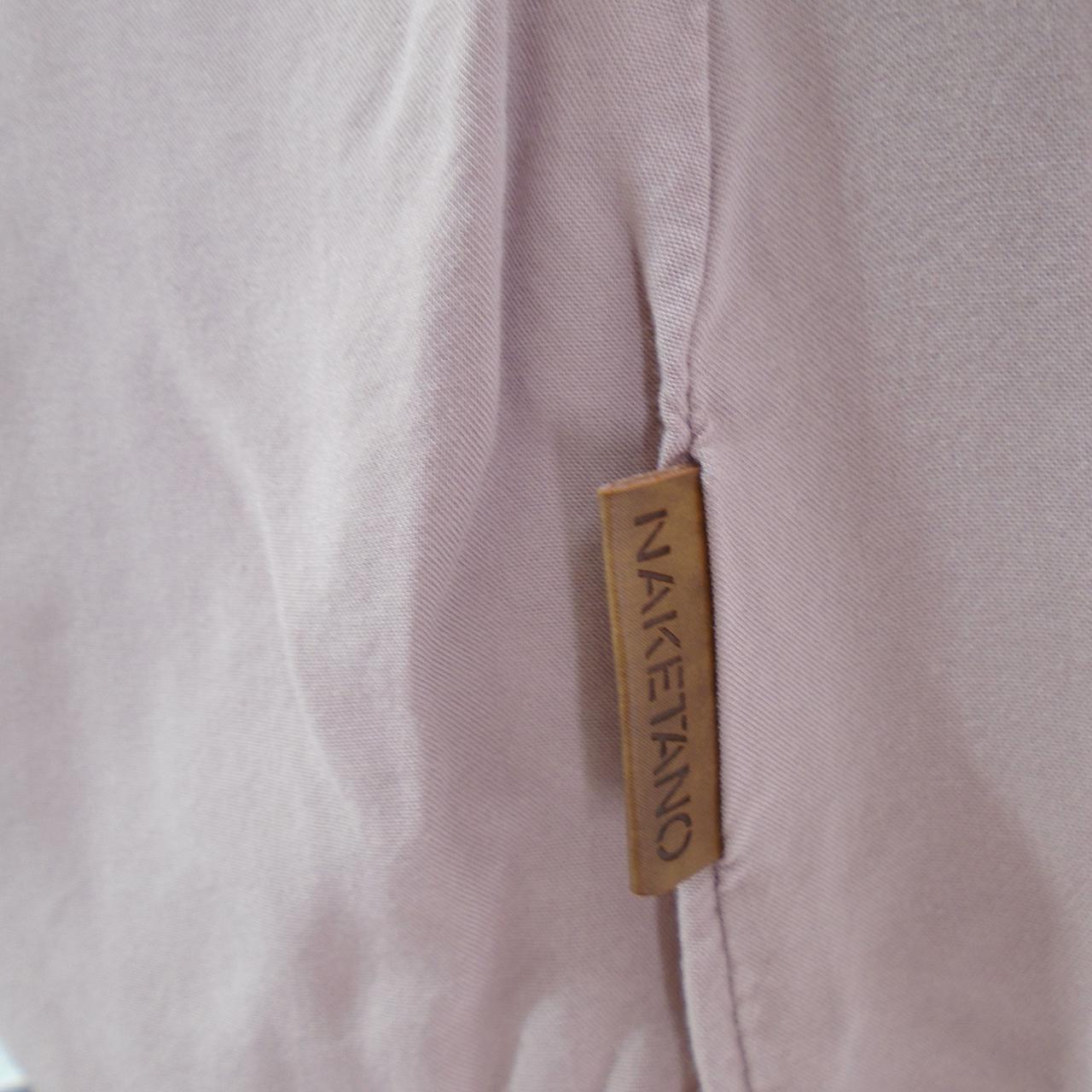 Women's T-Shirt Naketano. Pink. L. Used. Good