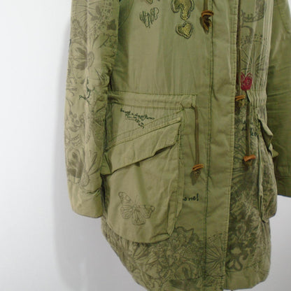 Women's Parka Desigual. Khaki. L. Used. Good