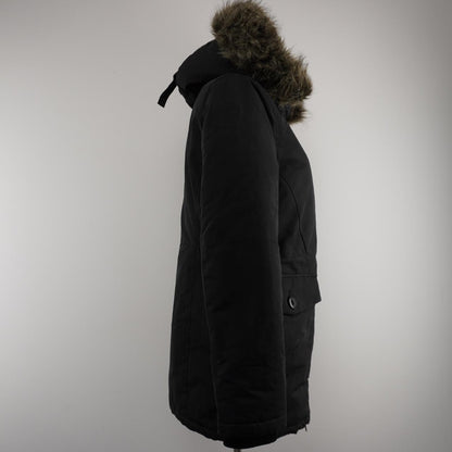 Women's Parka Superdry. Black. M. Used. Good